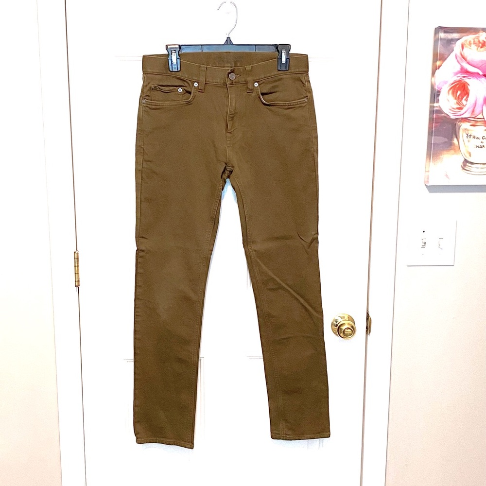 Banana Republic Slim olive jeans men’s 30x32 492